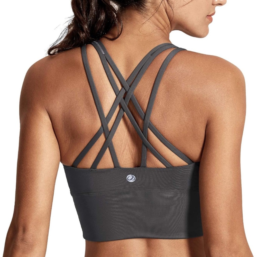 CRZ YOGA Strappy Longline Sports Bra